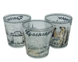 Набор стопок Красноярск 3шт